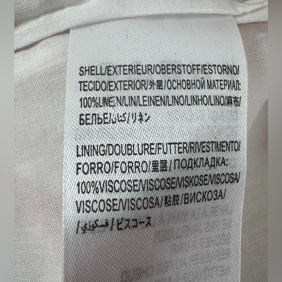 Farm Rio Vintage Floral Roses Adjustable Strap Summer Linen Resort Mini Dress M - Picture 10 of 14